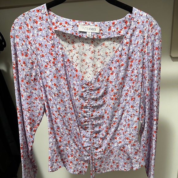 Intermix Floral Top - Picture 1 of 5